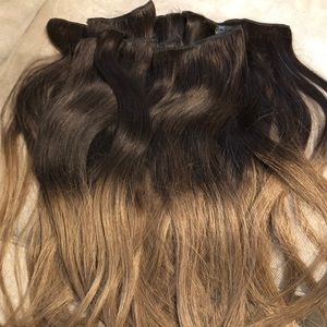 Irresistible Me Clip In Hair Extensions Ombré New